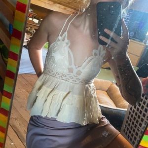 Beautiful creek bralette blouse